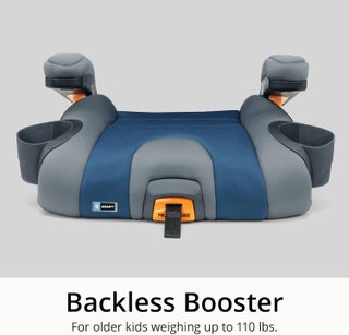 Chicco KidFit Adapt Plus 2-in-1 Belt-Positioning Booster Car Seat, Ember - view 5